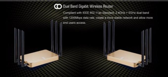 Router-Realteks SR1200 Wifi 1200Mbps 11AC drahtloser Router mit Wolken-Server