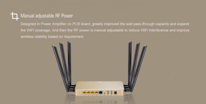 Router-Realteks SR1200 Wifi 1200Mbps 11AC drahtloser Router mit Wolken-Server